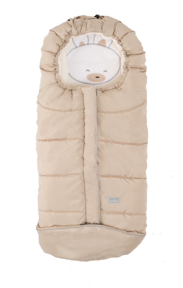 babashop.hu - Nuvita AW Junior Cuccioli bundazsák 100cm - Rabbit Beige / Beige - 9605
