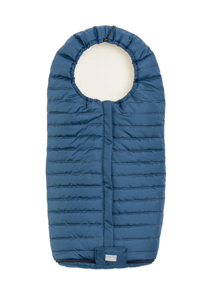 babashop.hu - Nuvita AW Junior Slender bundazsák 100cm - Harbor blue / Beige - 9658
