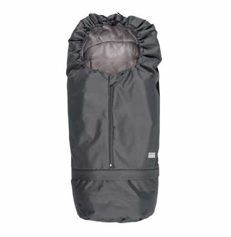 babashop.hu - Nuvita Carry On 2 az 1-ben bundazsák 80/105cm - Dark Grey / Grey - 9845