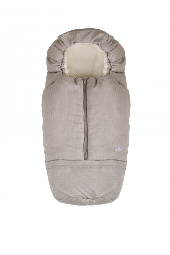 babashop.hu - Nuvita Junior Carry On bundazsák 105cm - Pinstripe Beige / Beige - 9845