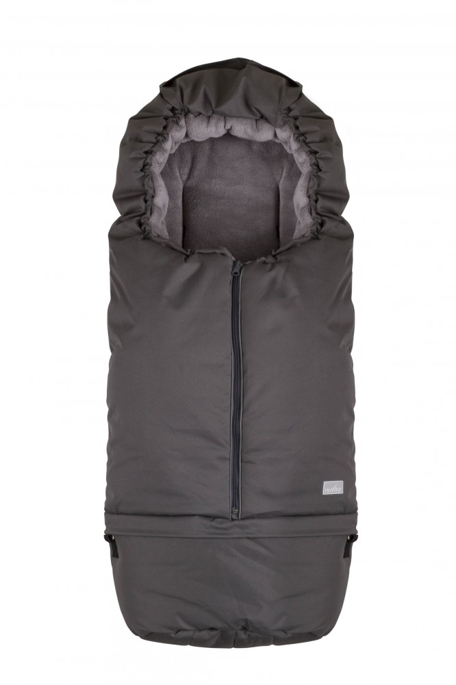 babashop.hu - Nuvita Junior Carry On bundazsák 105cm - Dark Grey / Grey - 9845
