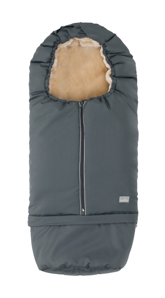 babashop.hu - Nuvita AW Junior Carry On bundazsák 105cm - Warm Dark Gray / Beige - 9845