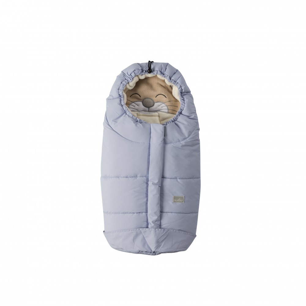 babashop.hu - Nuvita Cuccioli bundazsák 80cm - Cat Soft Blue / Beige - 9205