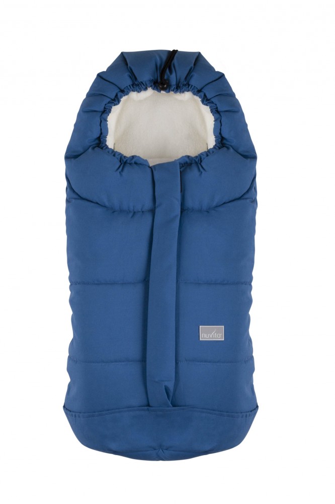 babashop.hu - Nuvita Ovetto City bundazsák 80cm - Royal Blue / Beige - 9045