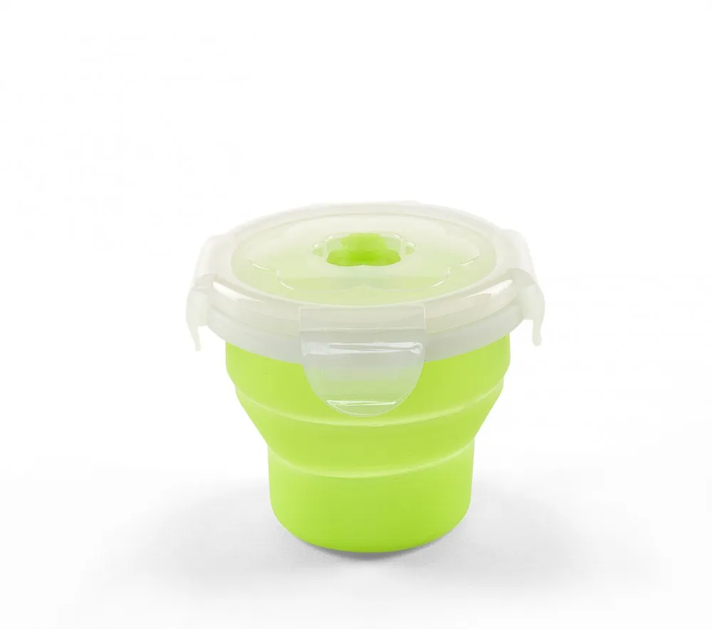 babashop.hu - Nuvita összecsukható szilikon tányér 540ml - Zöld - 4468