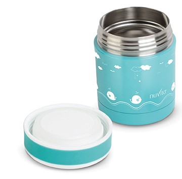 babashop.hu - Nuvita ételtároló termosz 350ml - türkiz - 1471