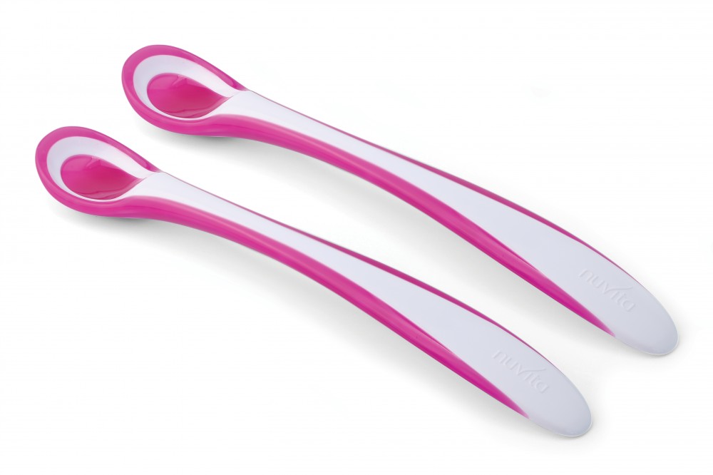 babashop.hu - Nuvita 2dbos kanál szett - pink - 8485 (hőérzékelős)