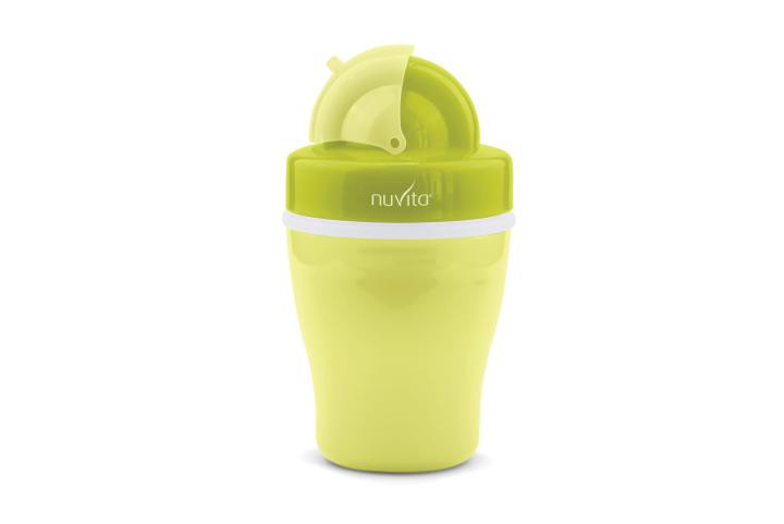 babashop.hu - Nuvita dupla falú szívószálas itatópohár - green - 1436