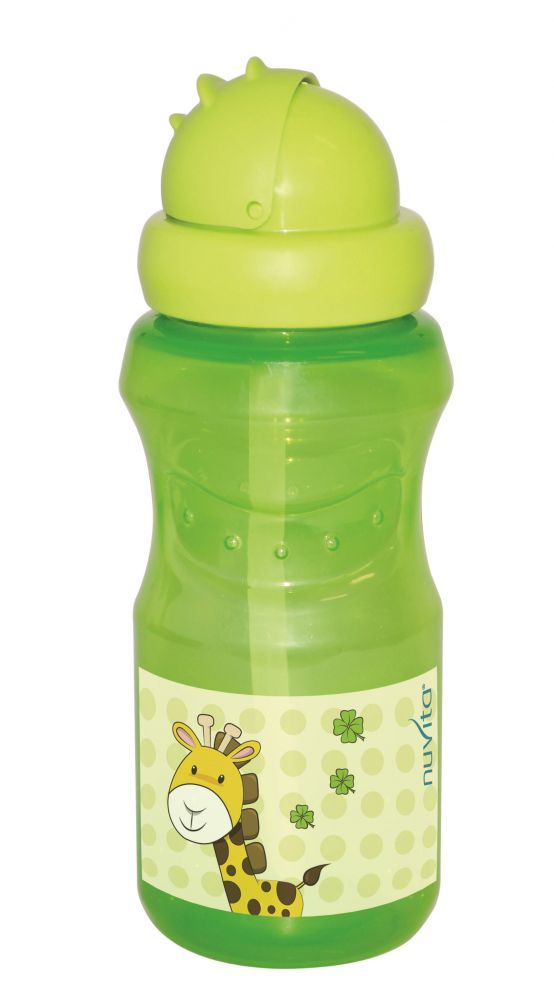 babashop.hu - Nuvita Szívószálas itató 18hó+ - Zöld - 1457