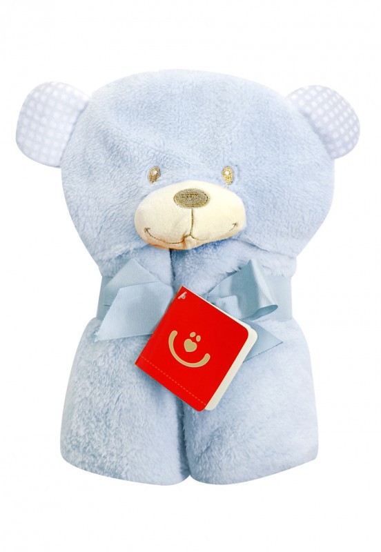 babashop.hu - Bobobaby macifejes plüss kifogó - kék