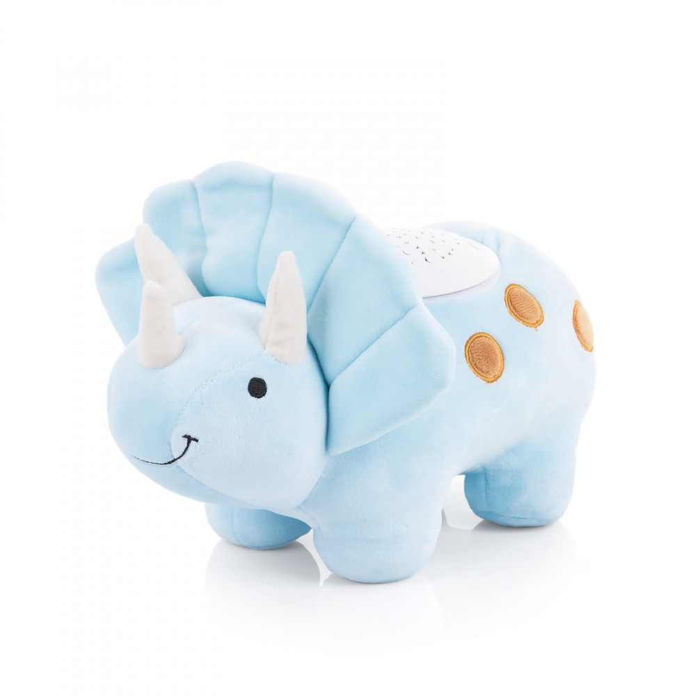 babashop.hu - Chipolino projektoros zenélő plüss játék - Dino blue