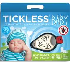 babashop.hu - Tickless Ultrahangos kullancsriasztó baby fehér/kék