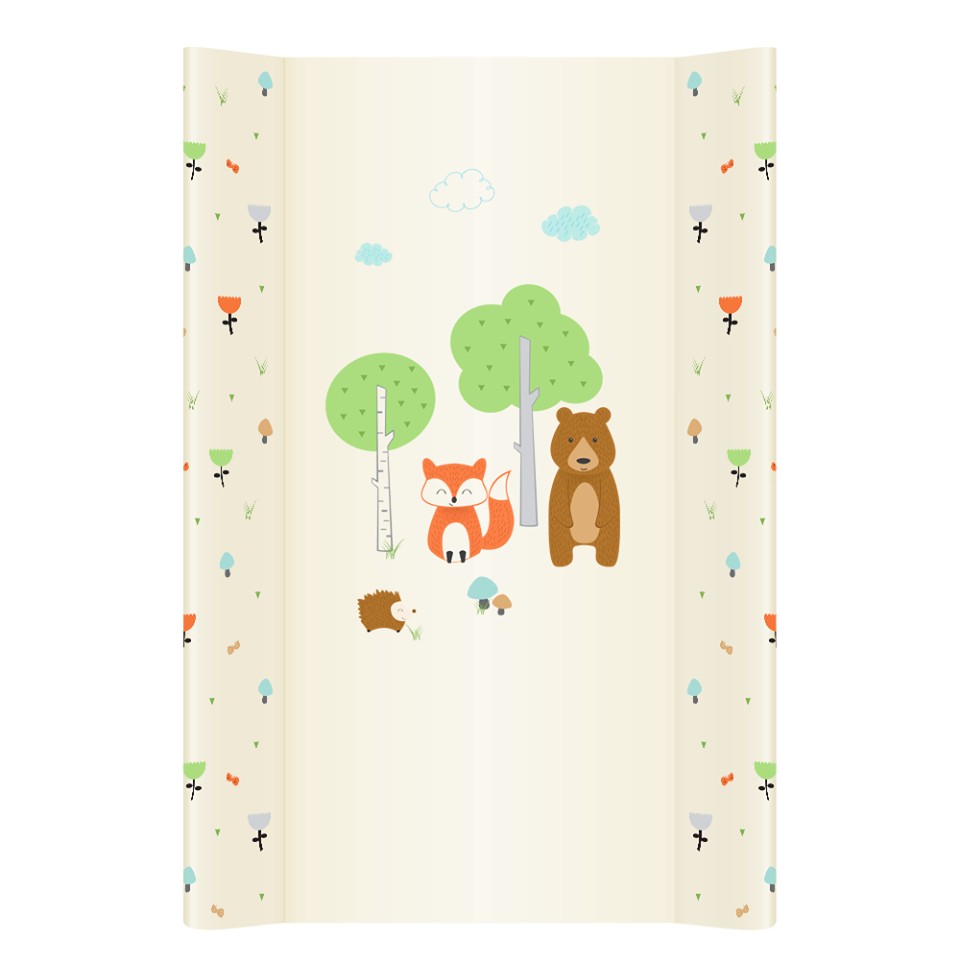babashop.hu - Albero Mio merev pelenkázó lap 70cm - 007 Erdei állatok