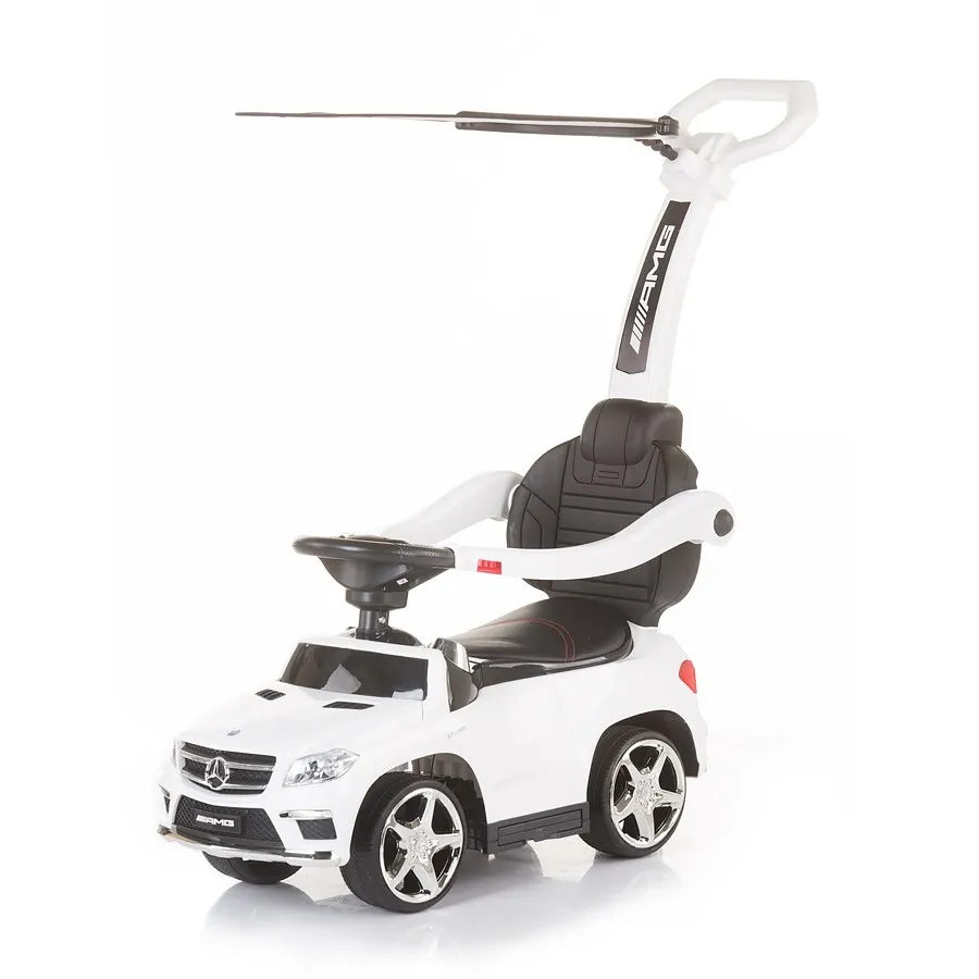 babashop.hu - Chipolino Mercedes Benz GL63 AMG bébitaxi tolókarral és kupolával - fehér