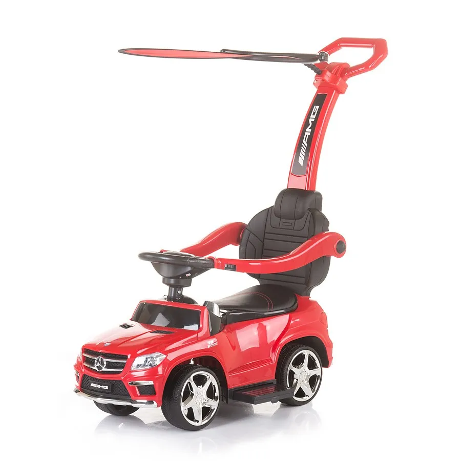 babashop.hu - Chipolino Mercedes Benz GL63 AMG bébitaxi tolókarral és kupolával - piros