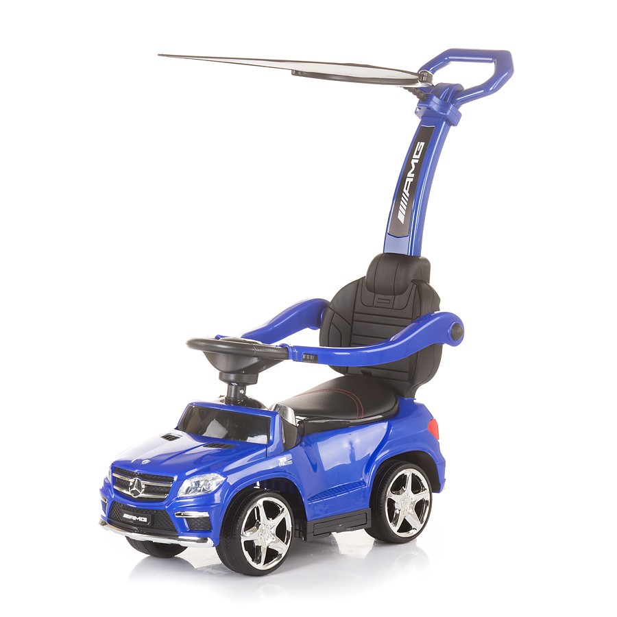 babashop.hu - Chipolino Mercedes Benz GL63 AMG bébitaxi tolókarral és kupolával - kék