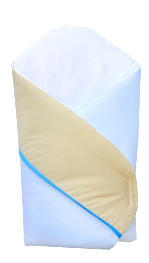 babashop.hu - Klups pólya - K024 Nyuszi kék-fehér