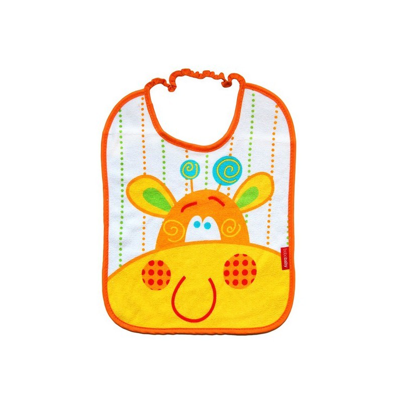 babashop.hu - Bobobaby frottír előke - zsiráf