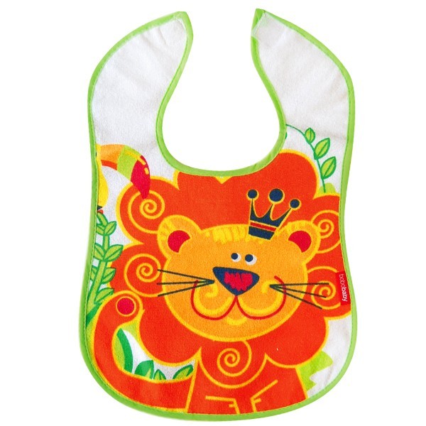 babashop.hu - Bobobaby tépőzáras előke - oroszlán
