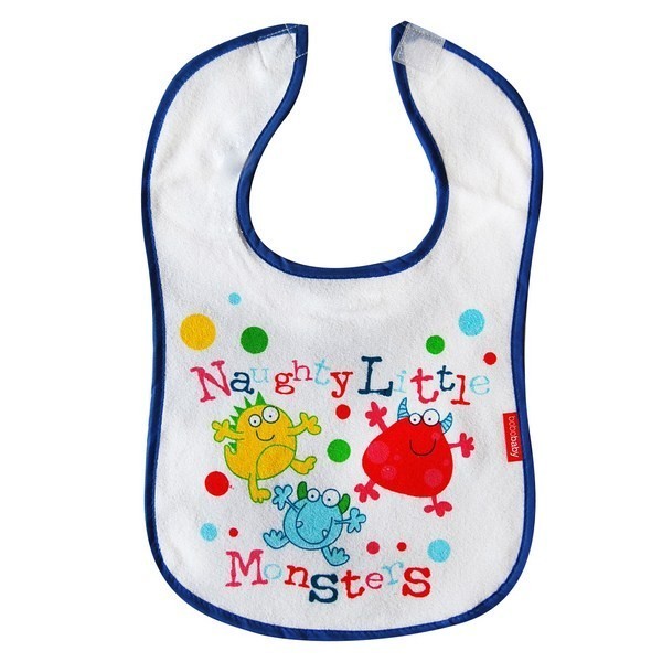 babashop.hu - Bobobaby tépőzáras előke - szörnyecskék