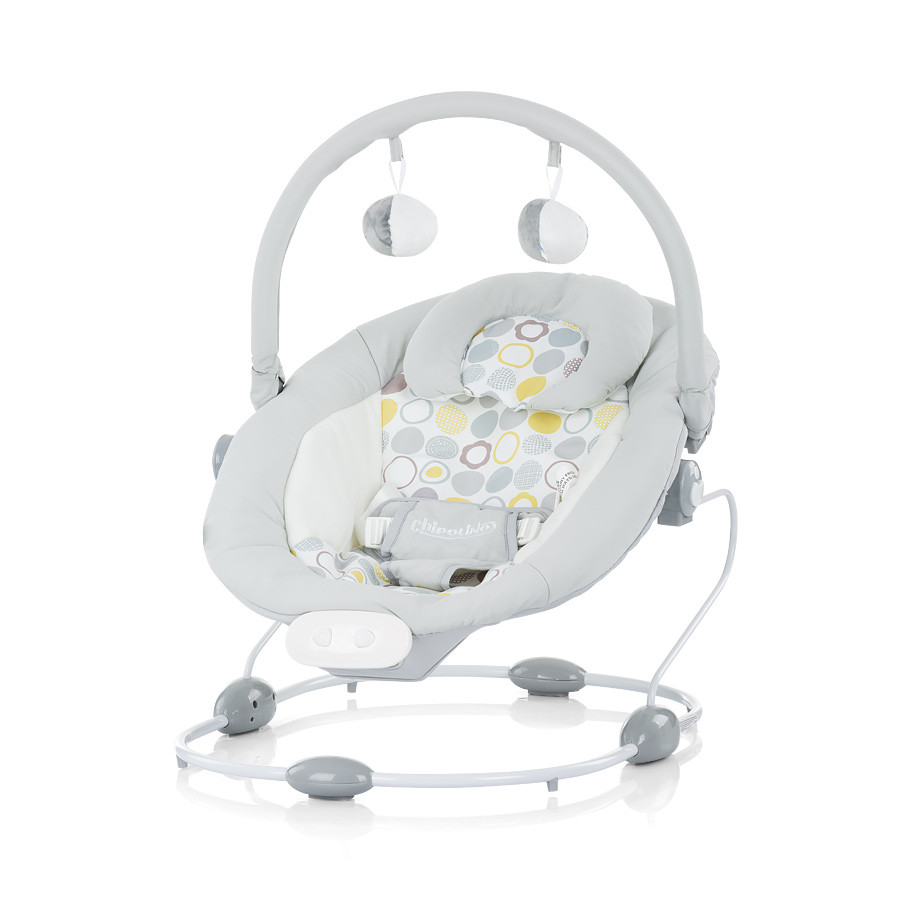 babashop.hu - Chipolino Siesta zenélő-rezgő pihenőszék - Gray 2019