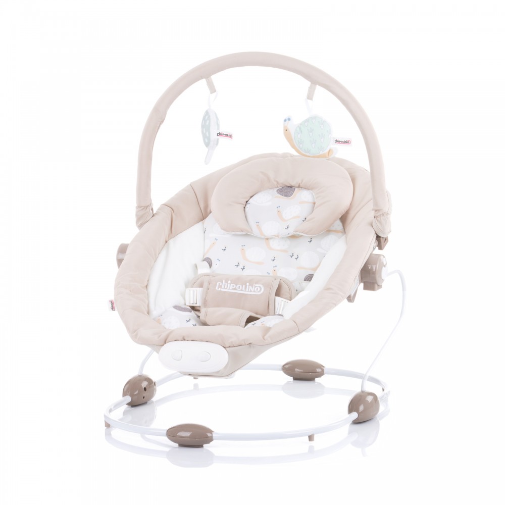 babashop.hu - Chipolino Siesta zenélő-rezgő pihenőszék - Beige 2019