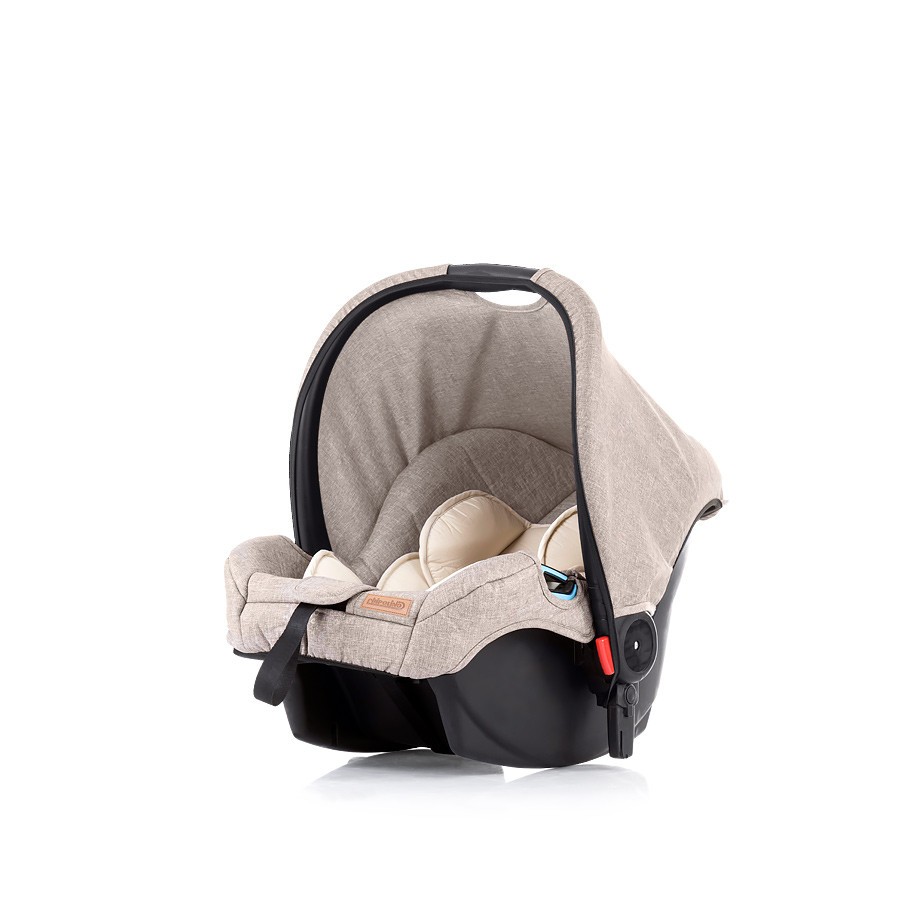 babashop.hu - Chipolino Avia autóshordozó 0-13kg + adapter - Mocca Linen 2020