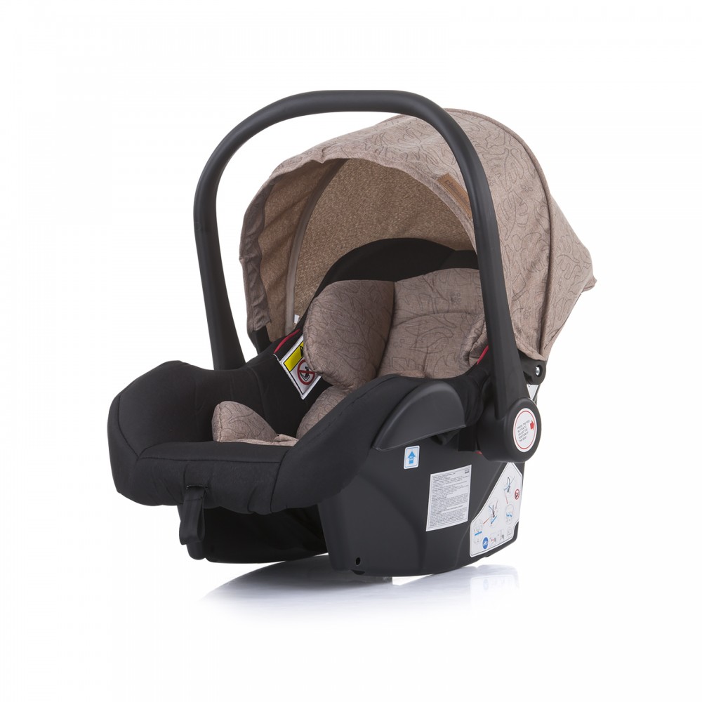 babashop.hu - Chipolino Estelle autóshordozó 0-13kg + adapter - Latte 2021