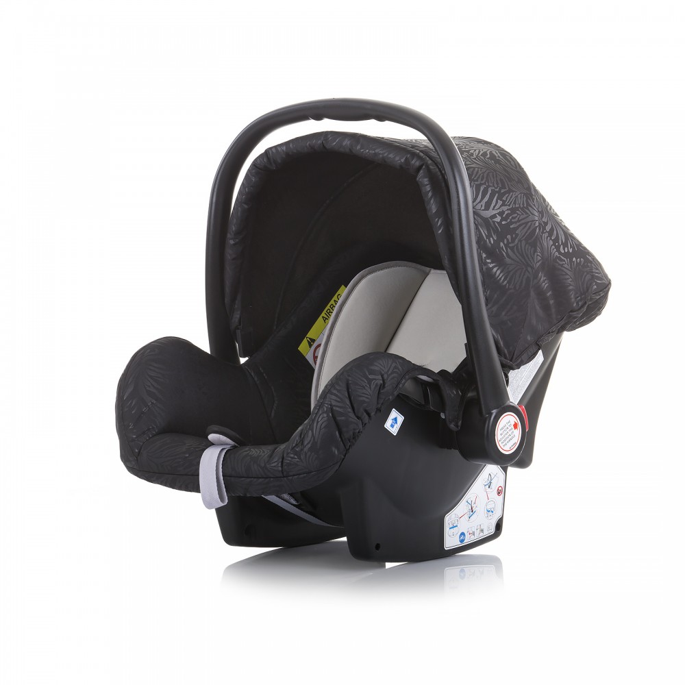babashop.hu - Chipolino Havana autóshordozó 0-13kg + adapter - Carbon 2021