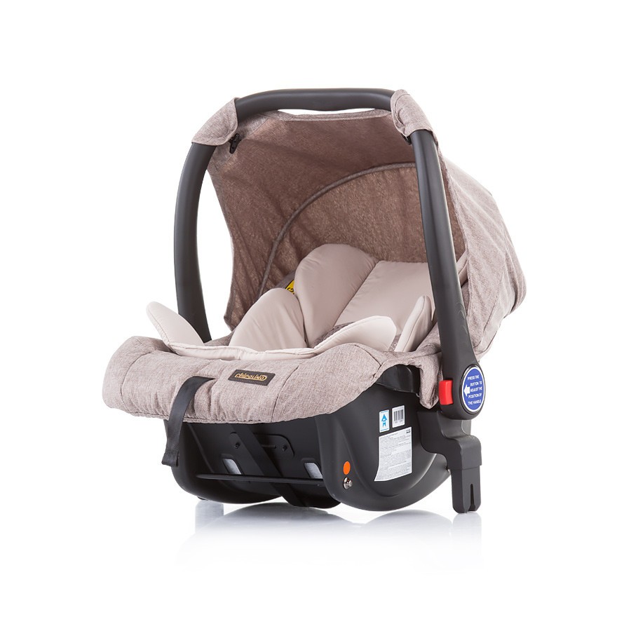 babashop.hu - Chipolino Malta autóshordozó 0-13kg + adapter - Mocca 2020
