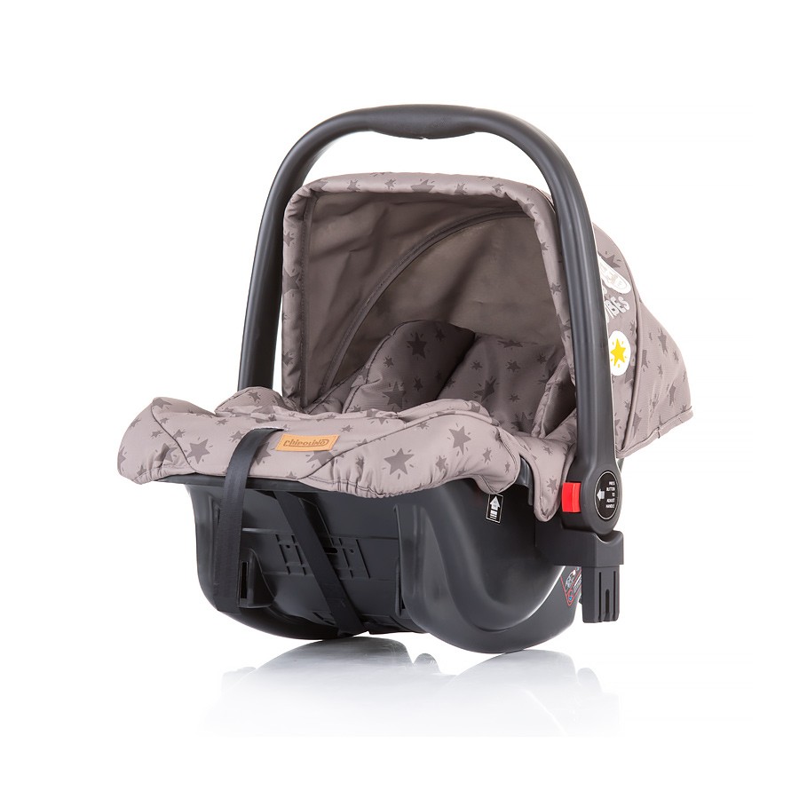 babashop.hu - Chipolino Milo autóshordozó adapterrel 0-13kg - Mocca 2020
