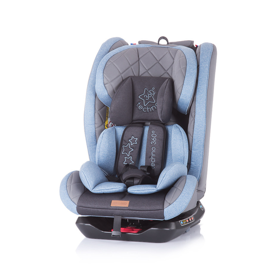 babashop.hu - Chipolino Techno 360° isofix autósülés 0-36kg - Blue 2020