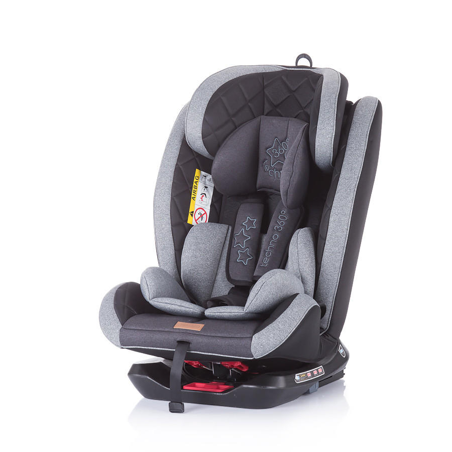 babashop.hu - Chipolino Techno 360° isofix autósülés 0-36kg - Graphite 2020