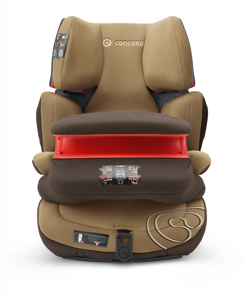 babashop.hu - Concord Transformer Pro autósülés 9-36kg - Walnut Brown