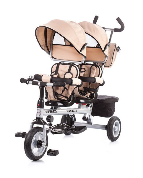 babashop.hu - Chipolino Apollo Ikertricikli kupolával - Beige
