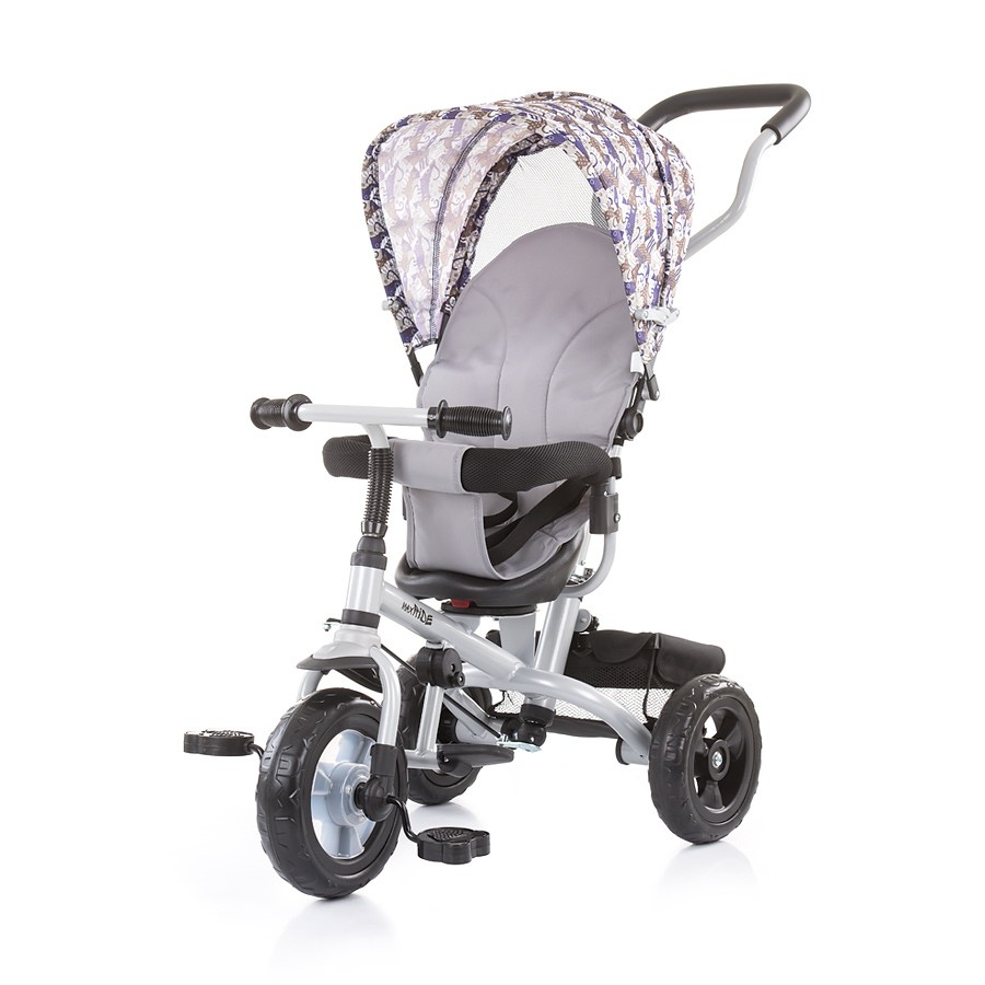babashop.hu - Chipolino MaxRide tricikli kupolával - Gray 2018