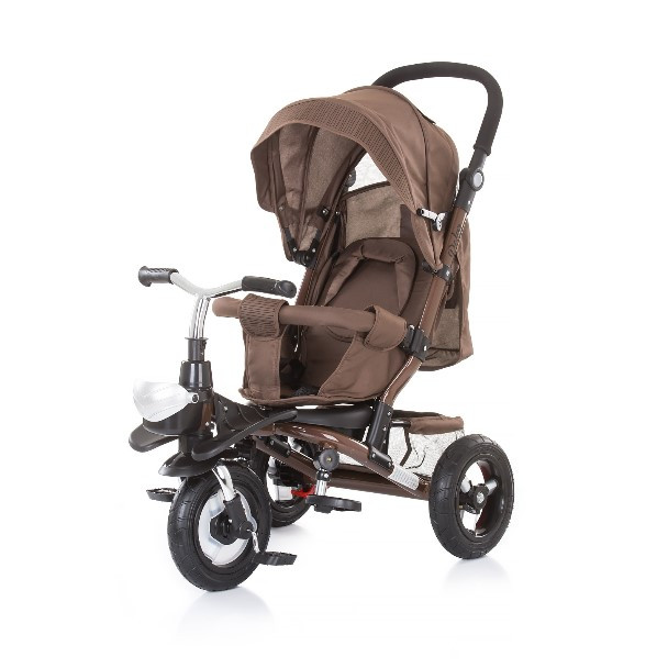 babashop.hu - Chipolino Polar tricikli kupolával és felfújható kerekekkel - Brown