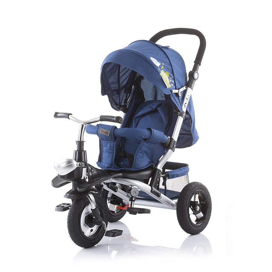 babashop.hu - Chipolino Polar tricikli kupolával és felfújható kerekekkel - Marine Blue 2019