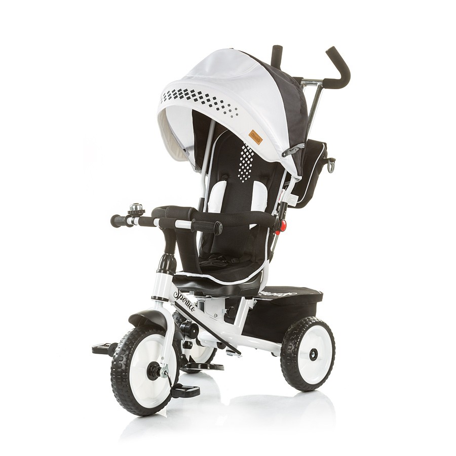 babashop.hu - Chipolino Sportico tricikli kupolával - White / Black 2018