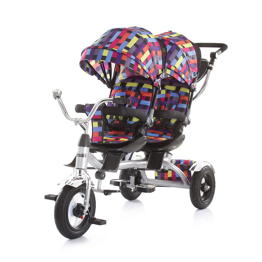 babashop.hu - Chipolino Tandem ikertricikli kupolával - Multi Color 2018