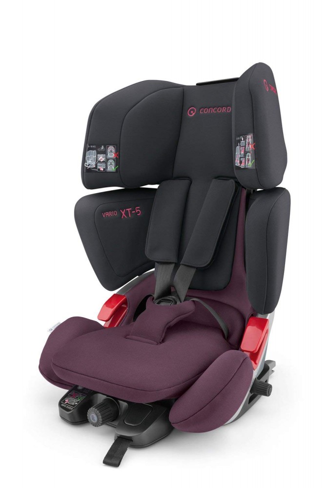 babashop.hu - Concord Vario XT-5 isofix autósülés 9-36kg - Black Pink