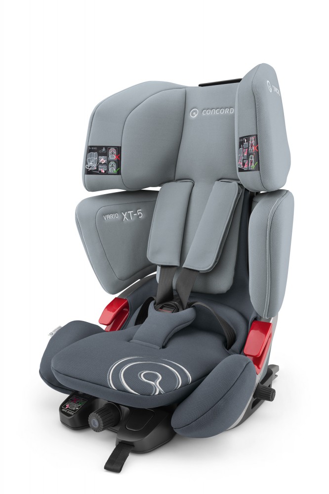 babashop.hu - Concord Vario XT-5 isofix autósülés 9-36kg - Steel Grey