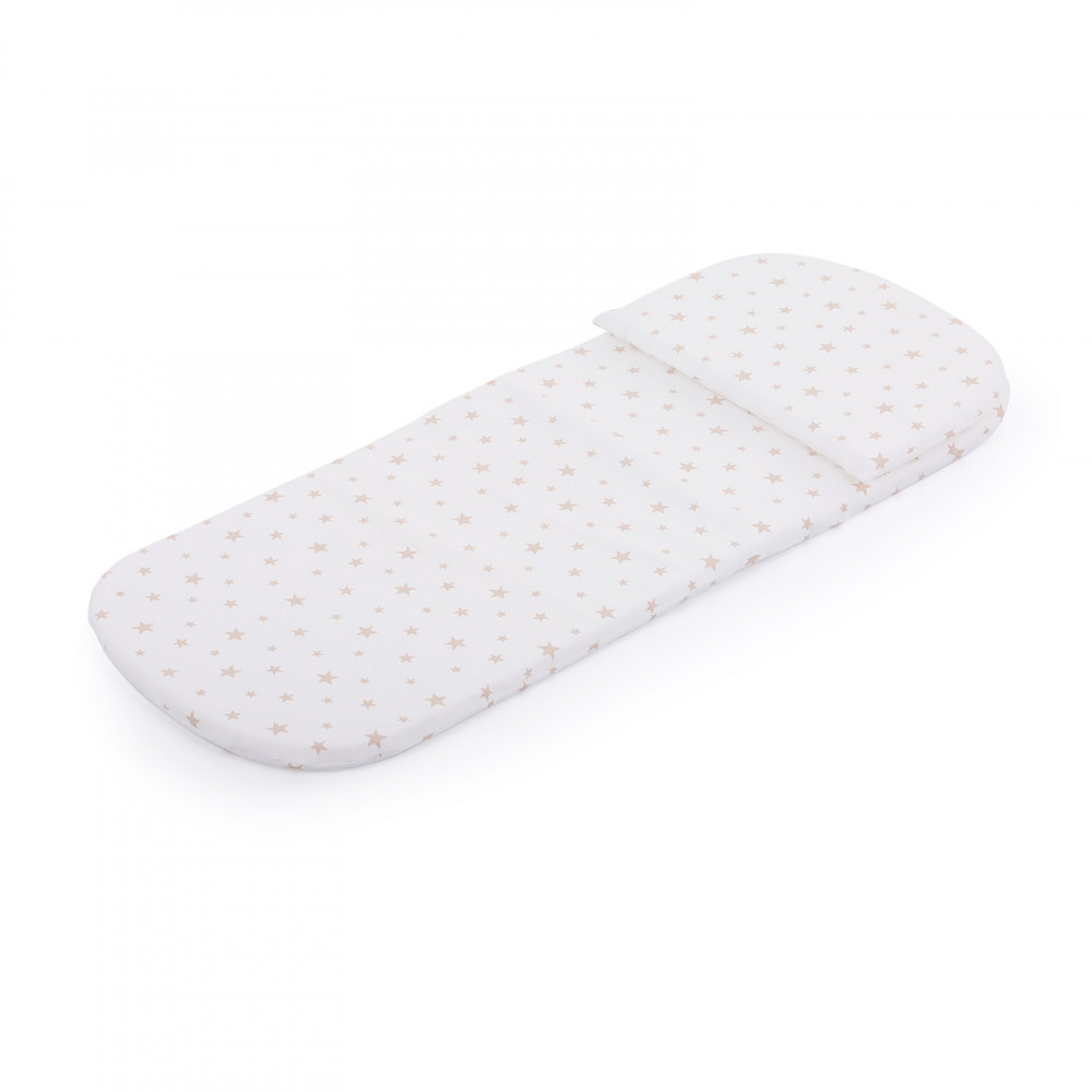 babashop.hu - Chipolino matrac mózeskosárba - Beige Stars