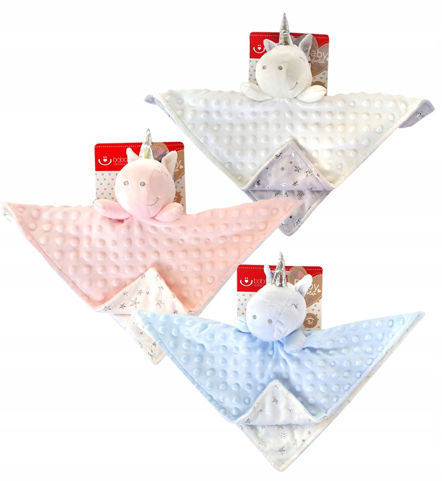 babashop.hu - Bobobaby szundikendő - buborékos szürke unikornis