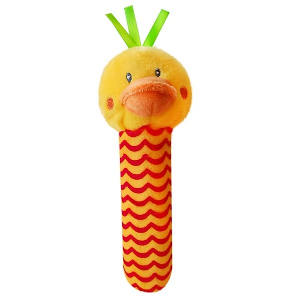 babashop.hu - Bobobaby plüss csörgő - kacsa