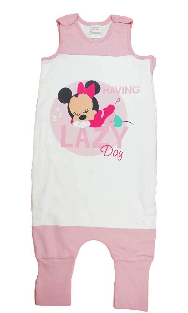 babashop.hu - Elején Minnie mintával nyomott tipegő hálózsák 2 togos
