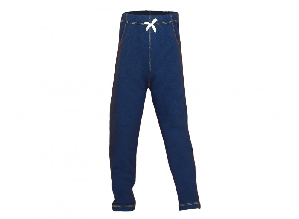 babashop.hu - Kislány bébi farmerszínű leggings 68-74