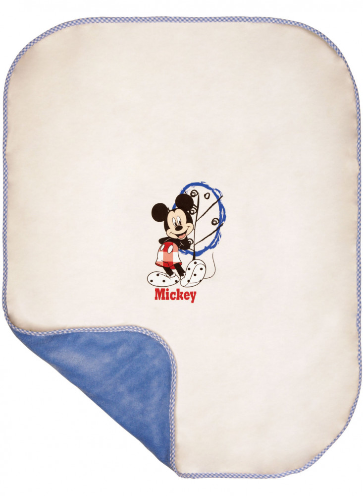 babashop.hu - Disney Mickey wellsoft béléses babatakaró (méret: 70x90 cm)