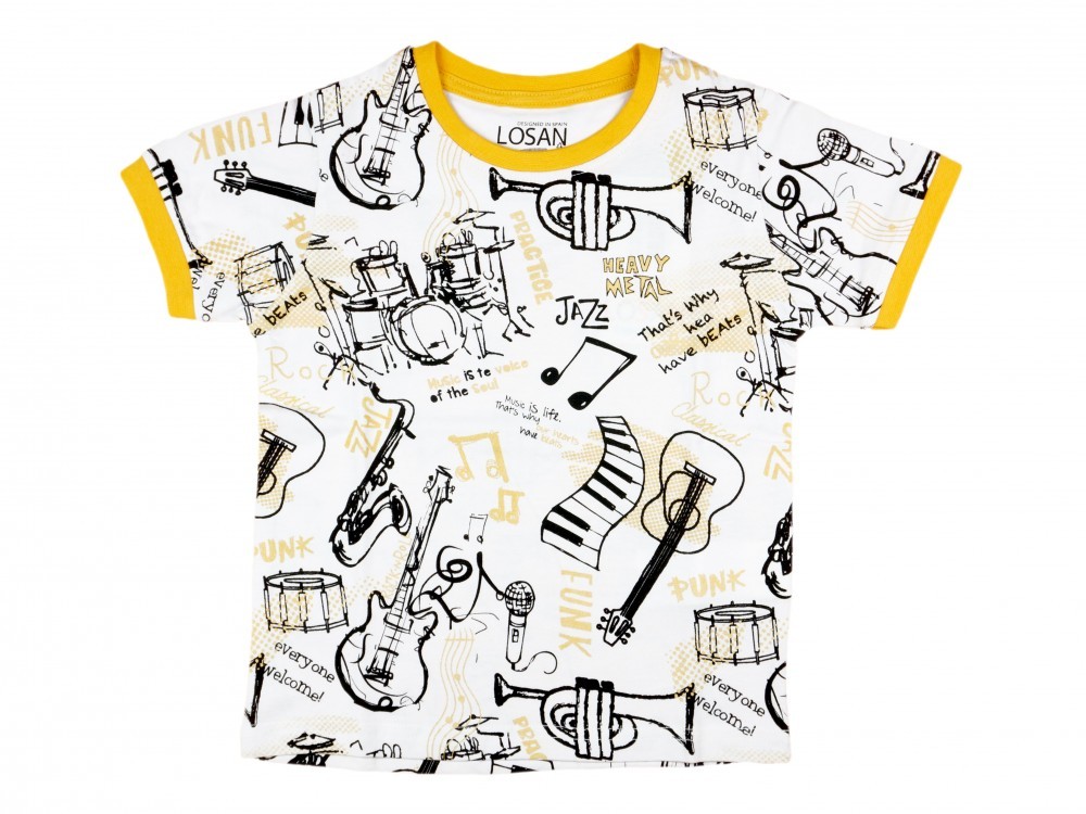 babashop.hu - Losan hangszeres rövid ujjú fiú póló