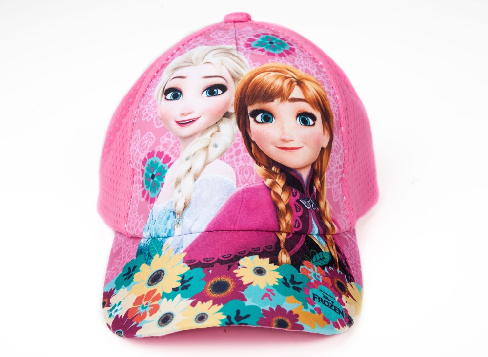 babashop.hu - Frozen mintás nyári baseball sapka rózsaszín UPF 30+ (52cm)